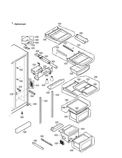 Lg Lfx31925st Parts Diagram Parts for LG LFX31925ST/04: Freezer Parts.  Lg Lfx31925st Parts Diagram
